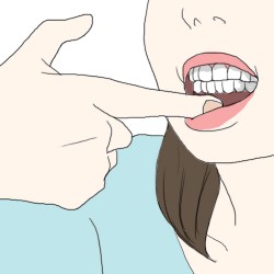 下歯茎のマッサージのやり方