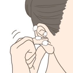 耳　洗い方1