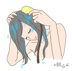 洗髪　頻度　シャワー　2
