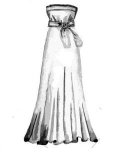 ウェディング　ドレス　選び方　種類　体型　年齢　似合う　マーメイド　プリンセス　Aライン　グローブ　ネックレス　ヴェール